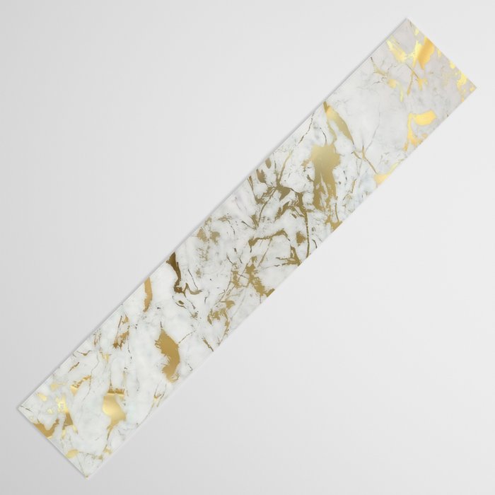 Gold marble Table Runner Gallery Image 3
