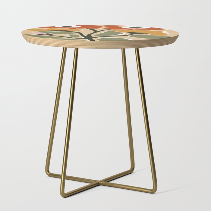 big blooming matisse flower  Side Table Gallery Image 1