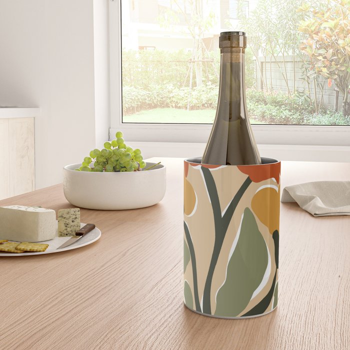 big blooming matisse flower  Wine Chiller Gallery Image 4