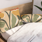 big blooming matisse flower  Pillow Sham Gallery Image 2