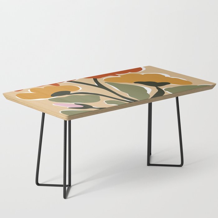 big blooming matisse flower  Coffee Table Gallery Image 1