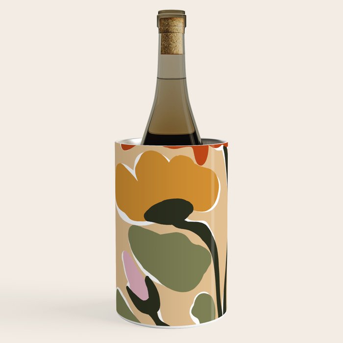 big blooming matisse flower  Wine Chiller Gallery Image 2