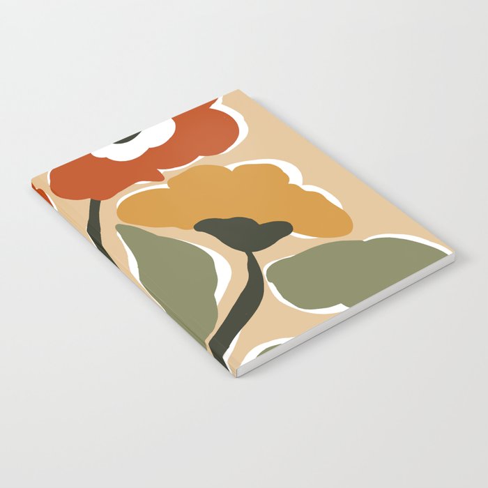 big blooming matisse flower  Notebook Gallery Image 1
