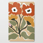 big blooming matisse flower  Cutting Board Gallery Image 1