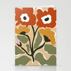 big blooming matisse flower  Stationery Card Gallery Image 2