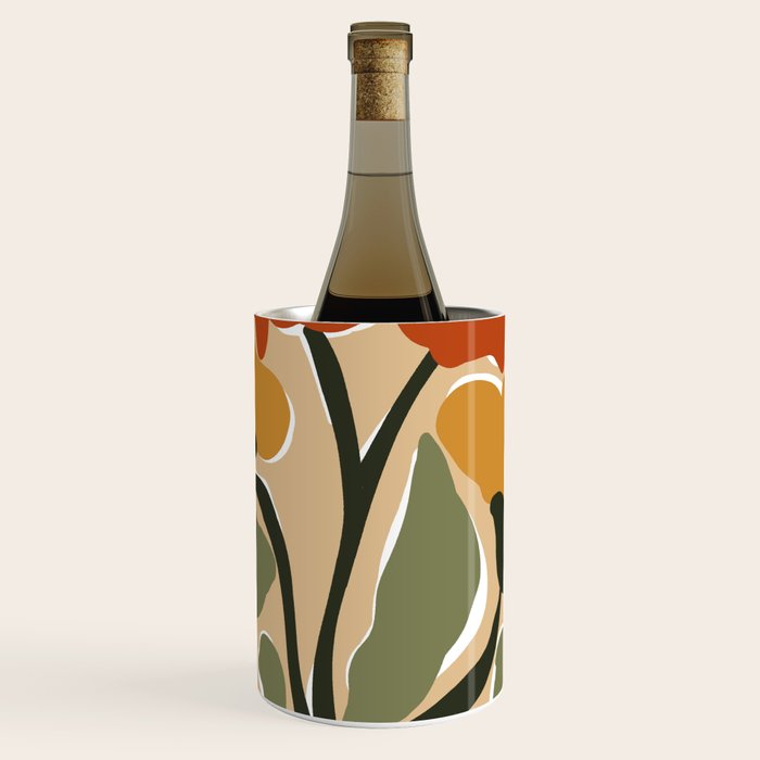 big blooming matisse flower  Wine Chiller Gallery Image 1