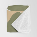 big blooming matisse flower  Throw Blanket Gallery Image 3