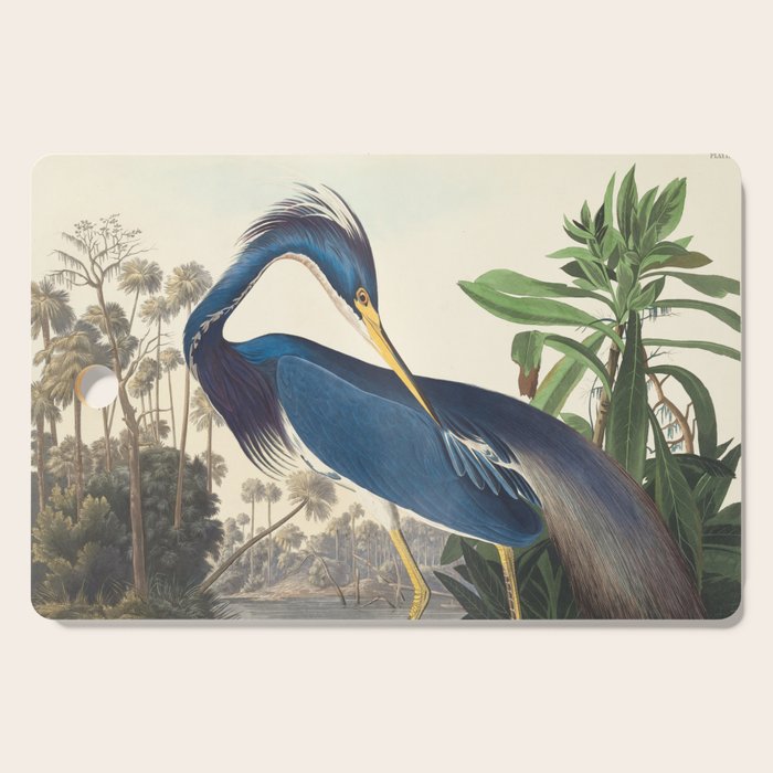 Louisiana Heron, Robert Havell after John James Audubon Cutting Board Gallery Image 1