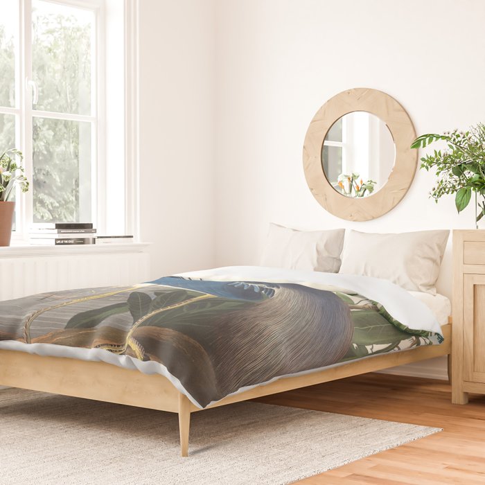 Louisiana Heron, Robert Havell after John James Audubon Duvet Cover Gallery Image 2