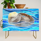 Sea Otter - Curled Credenza Gallery Image 1
