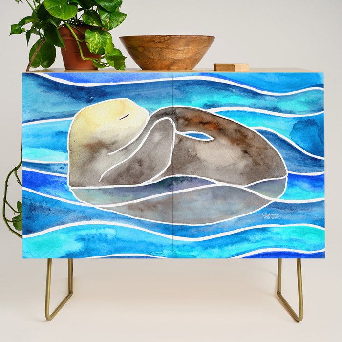 Sea Otter - Curled Credenza Gallery Image 1