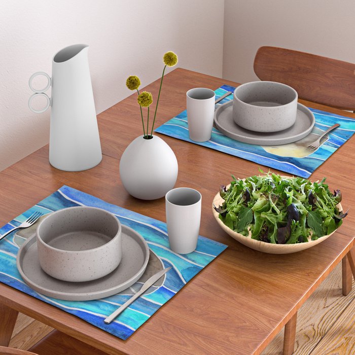 Sea Otter - Curled Placemat Gallery Image 2