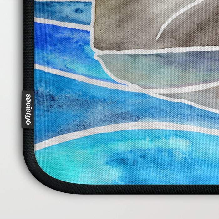 Sea Otter - Curled Laptop Sleeve Gallery Image 3