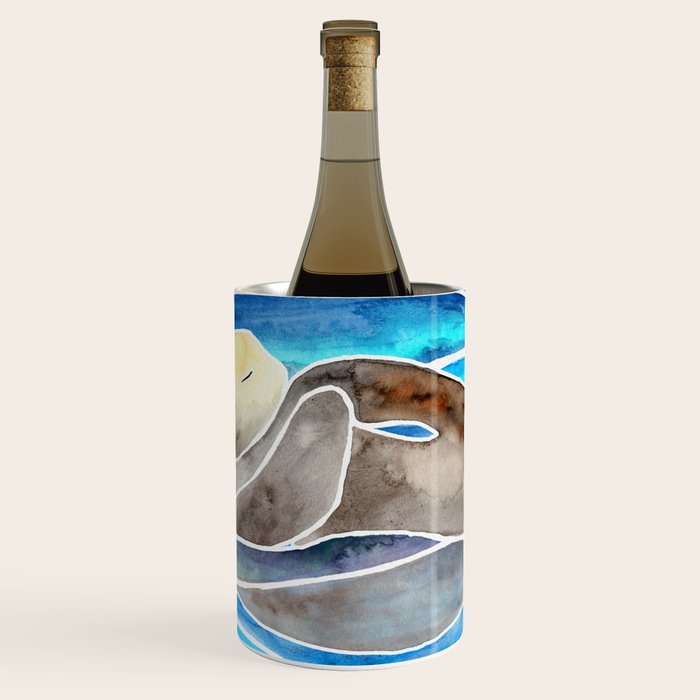 Sea Otter - Curled Wine Chiller Gallery Image 1