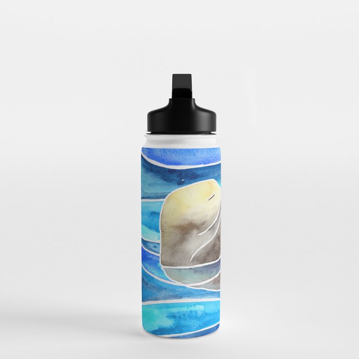 Sea Otter - Curled Water Bottle Gallery Image 3