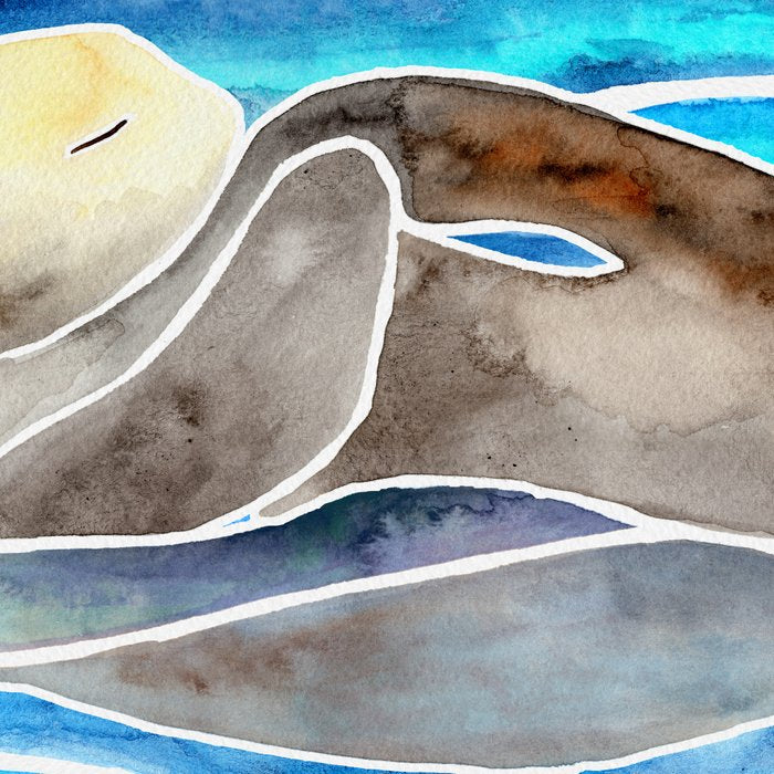 Sea Otter - Curled Coffee Mug Gallery Image 2