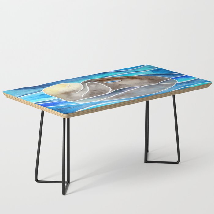 Sea Otter - Curled Coffee Table Gallery Image 1