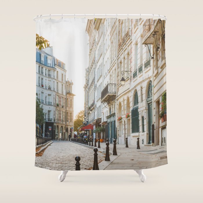 Paris at Dusk Shower Curtain Gallery Image 1