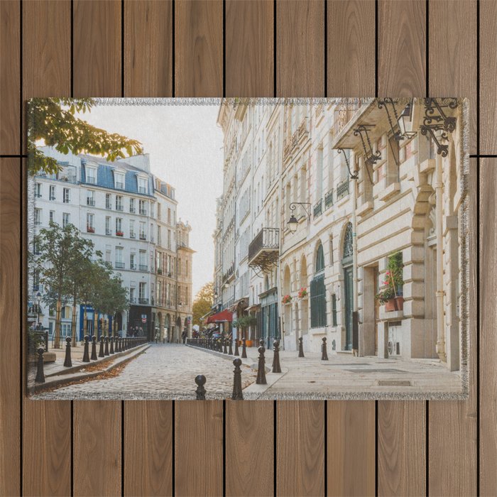 Paris at Dusk Outdoor Rug Gallery Image 1