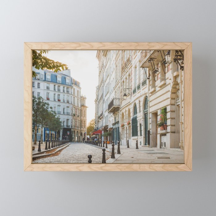 Paris at Dusk Mini Art Print Gallery Image 1