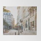 Paris at Dusk Throw Blanket Gallery Image 2