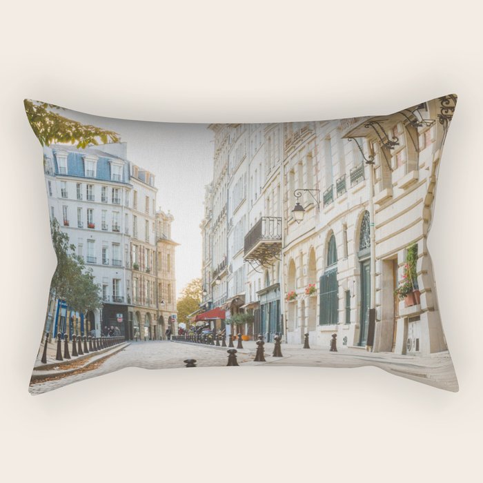 Paris at Dusk Rectangular Pillow Gallery Image 1