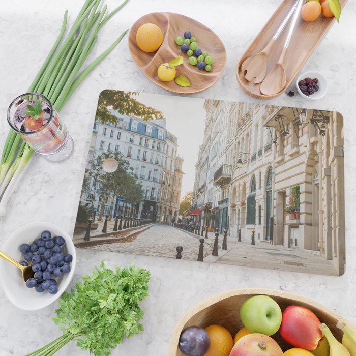Paris at Dusk Cutting Board Gallery Image 2