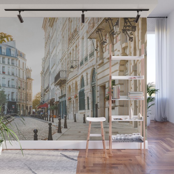 Paris at Dusk Wall Mural Gallery Image 1