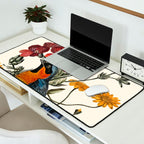 Little Bird and Flowers Desk Mat Gallery Image 2