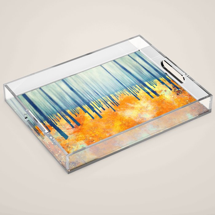 Late Autumn Acrylic Tray Gallery Image 1