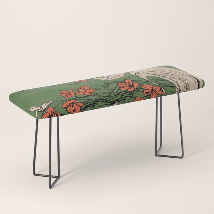 Floral Jellyfishes 2 Bench Gallery Image 1