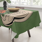 Floral Jellyfishes 2 Tablecloth Gallery Image 3