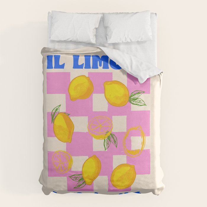 Il Limone La Dolce Vita Retro Duvet Cover Gallery Image 1