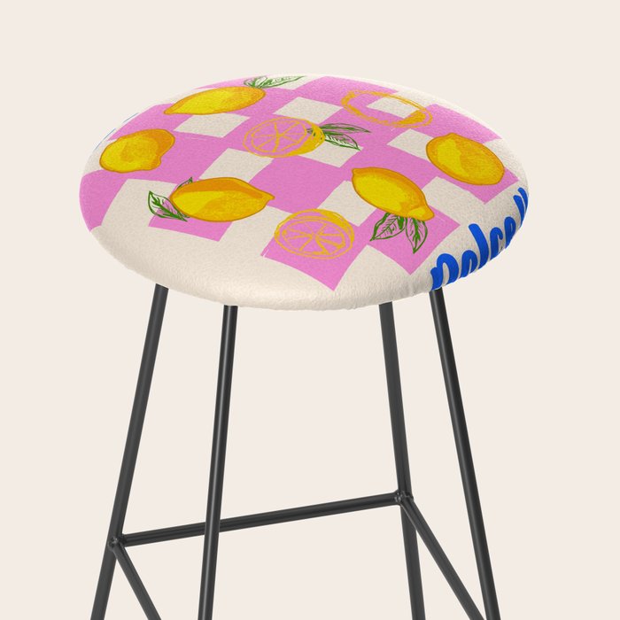 Il Limone La Dolce Vita Retro Stool Gallery Image 2