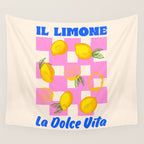 Il Limone La Dolce Vita Retro Wall Tapestry Gallery Image 4