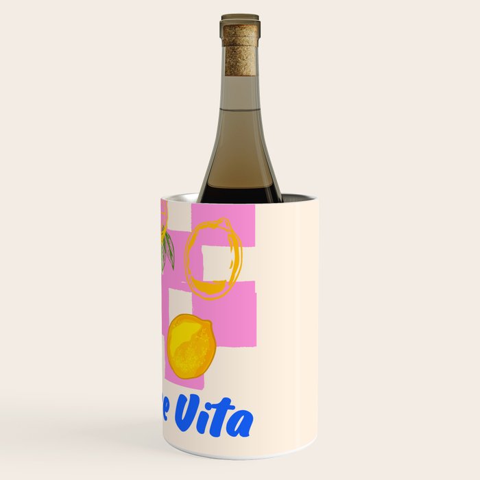 Il Limone La Dolce Vita Retro Wine Chiller Gallery Image 3