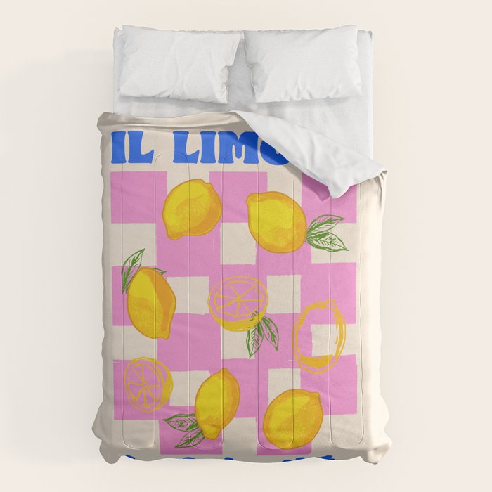 Il Limone La Dolce Vita Retro Comforter Gallery Image 1