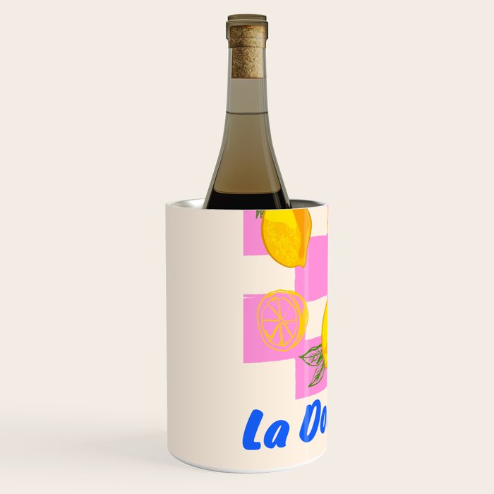 Il Limone La Dolce Vita Retro Wine Chiller Gallery Image 2