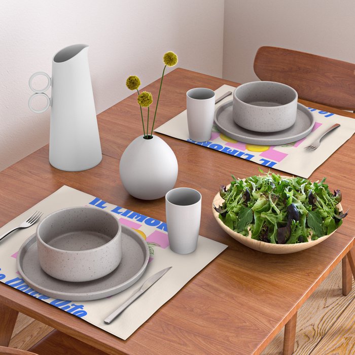 Il Limone La Dolce Vita Retro Placemat Gallery Image 2