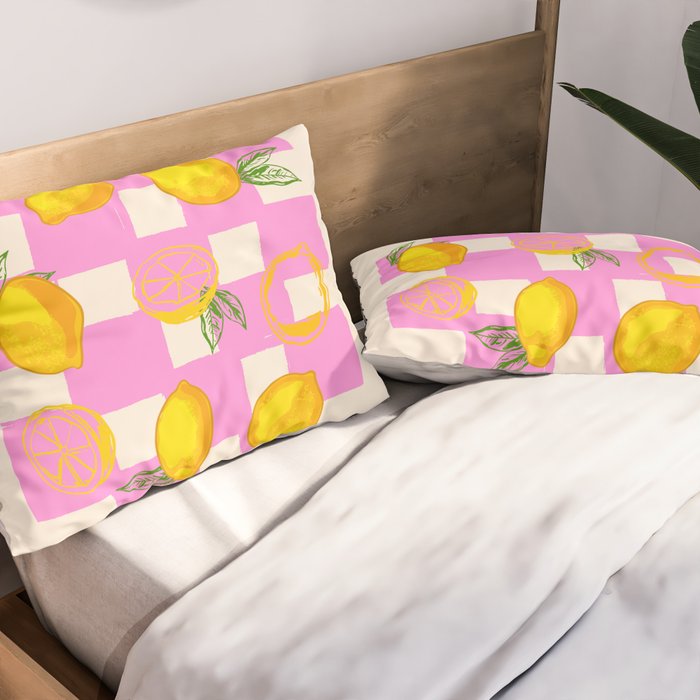 Il Limone La Dolce Vita Retro Pillow Sham Gallery Image 2