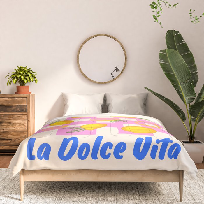Il Limone La Dolce Vita Retro Comforter Gallery Image 3
