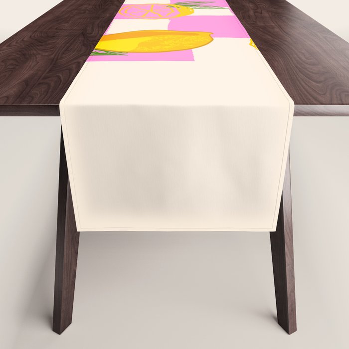 Il Limone La Dolce Vita Retro Table Runner Gallery Image 1