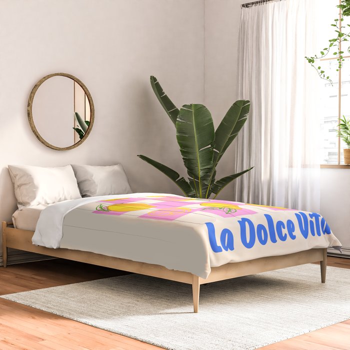 Il Limone La Dolce Vita Retro Comforter Gallery Image 2