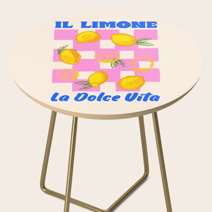 Il Limone La Dolce Vita Retro Side Table Gallery Image 2