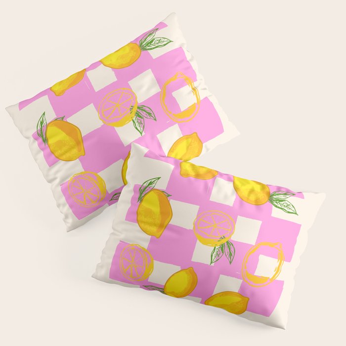 Il Limone La Dolce Vita Retro Pillow Sham Gallery Image 3