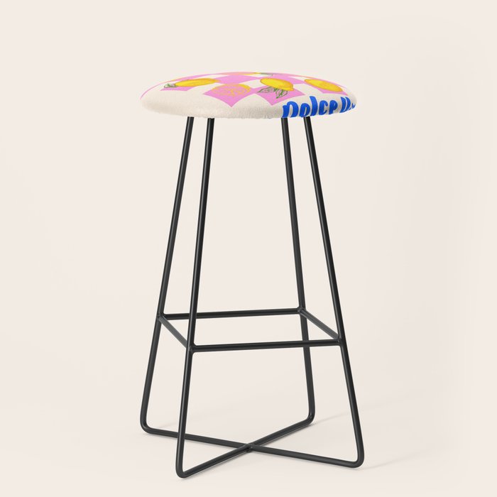 Il Limone La Dolce Vita Retro Stool Gallery Image 1