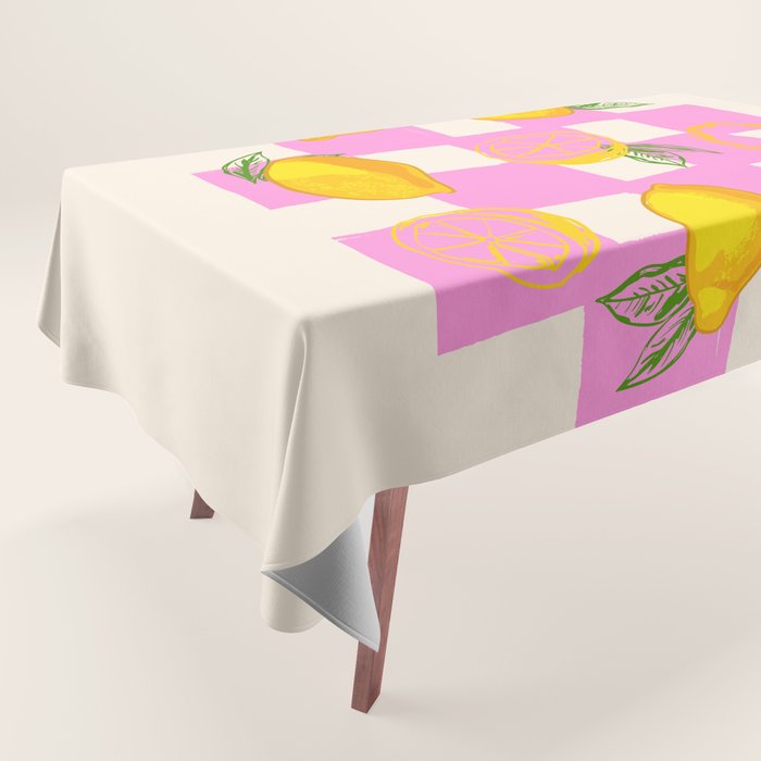 Il Limone La Dolce Vita Retro Tablecloth Gallery Image 1