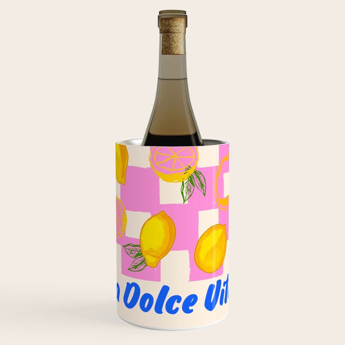 Il Limone La Dolce Vita Retro Wine Chiller Gallery Image 1