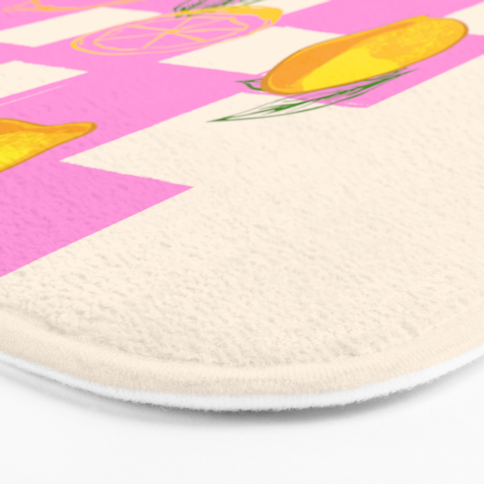 Il Limone La Dolce Vita Retro Bath Mat Gallery Image 3