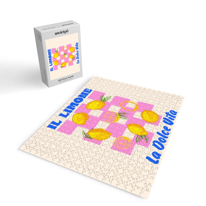 Il Limone La Dolce Vita Retro Jigsaw Puzzle Gallery Image 2